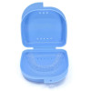 Container for caps, aligners, dentures, Blue
